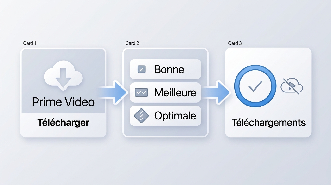 Téléchargement et lecture hors connexion d’un film dans l’application Amazon Prime Video