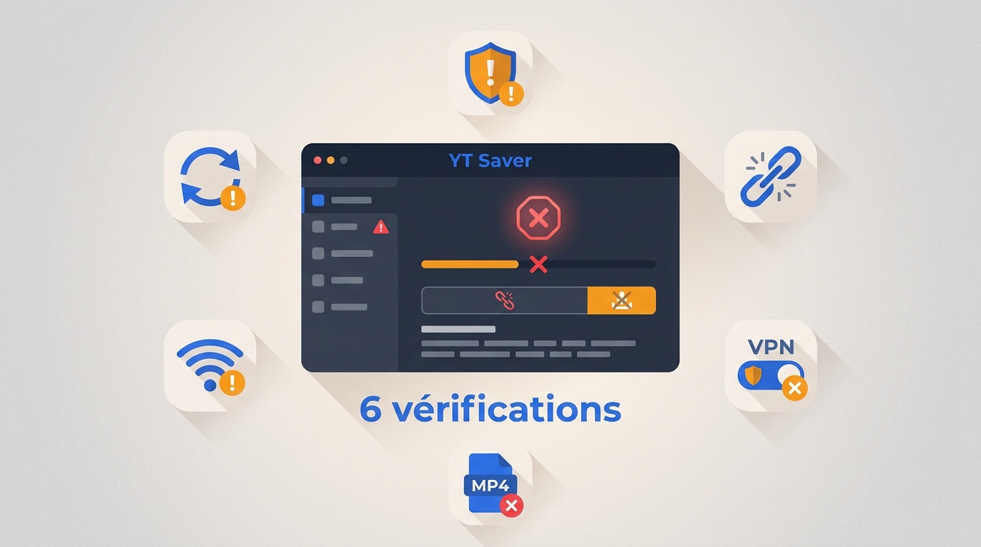 YT Saver ne fonctionne pas : 6 vérifications avant de changer d’outil