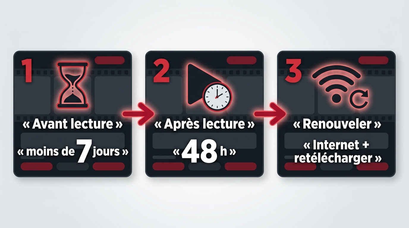 Chronologie des délais d’expiration Netflix avant lecture, après lancement et au renouvellement