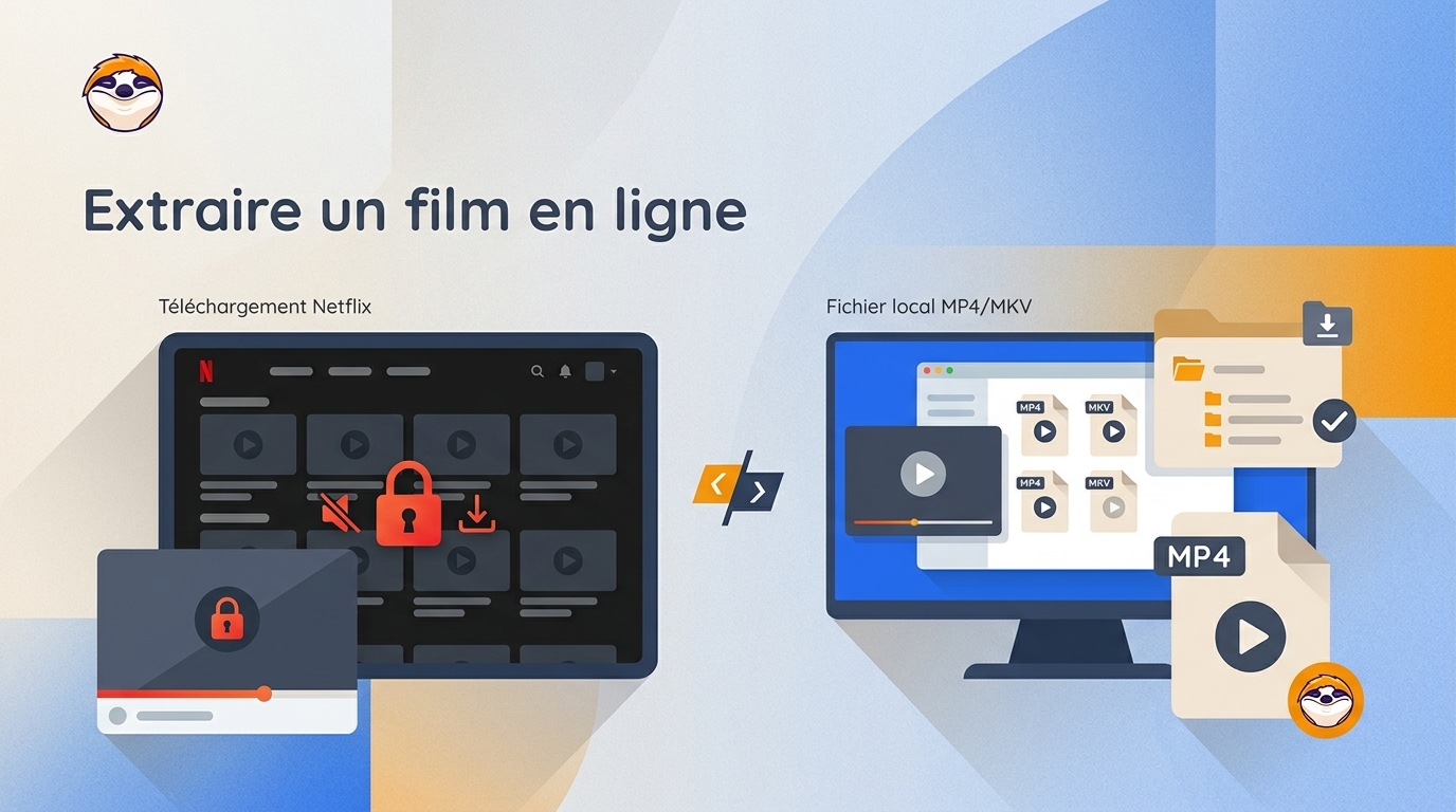 Extraire un film Netflix : 2 méthodes et leurs limites en 2026