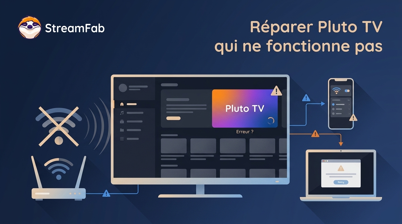 Pluto TV ne fonctionne pas : diagnostic et solutions par appareil