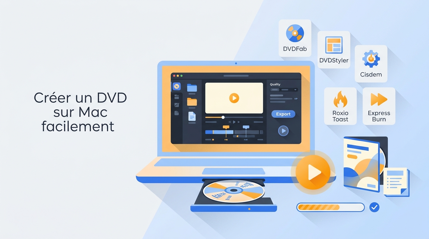 5 logiciels pour créer un DVD sur Mac en 2026
