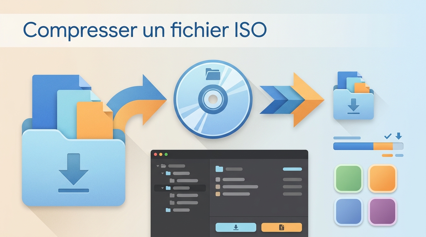 Compresser un ISO : 4 méthodes selon votre usage en 2026