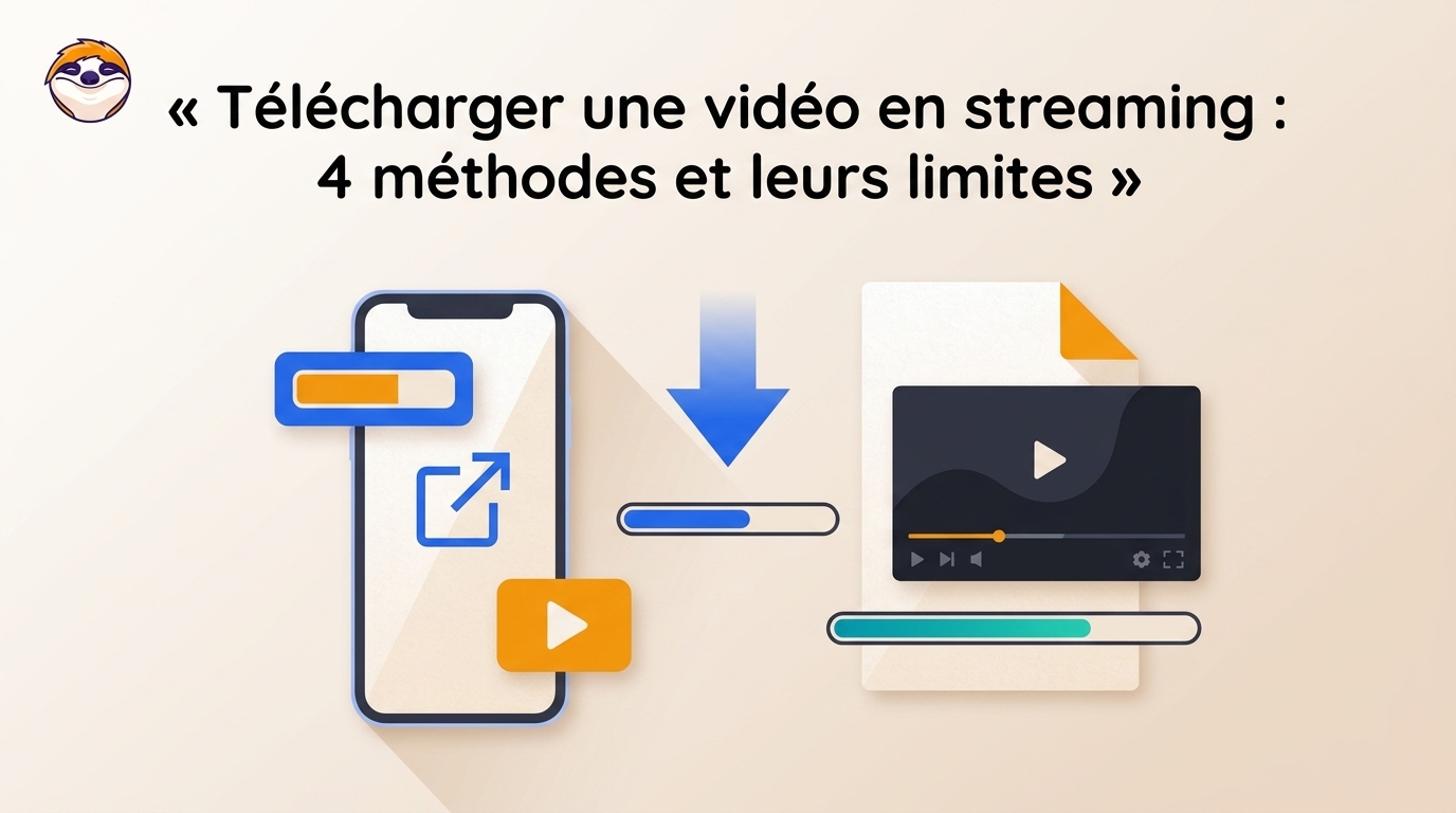 Télécharger une vidéo en streaming : 4 méthodes et leurs limites (2026)