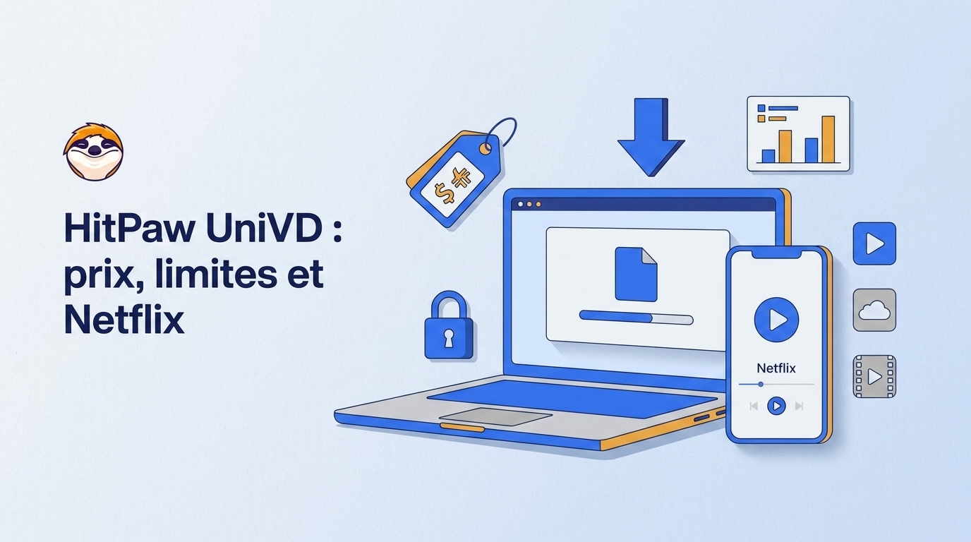 Avis HitPaw UniVD 2026 : prix, limites et Netflix