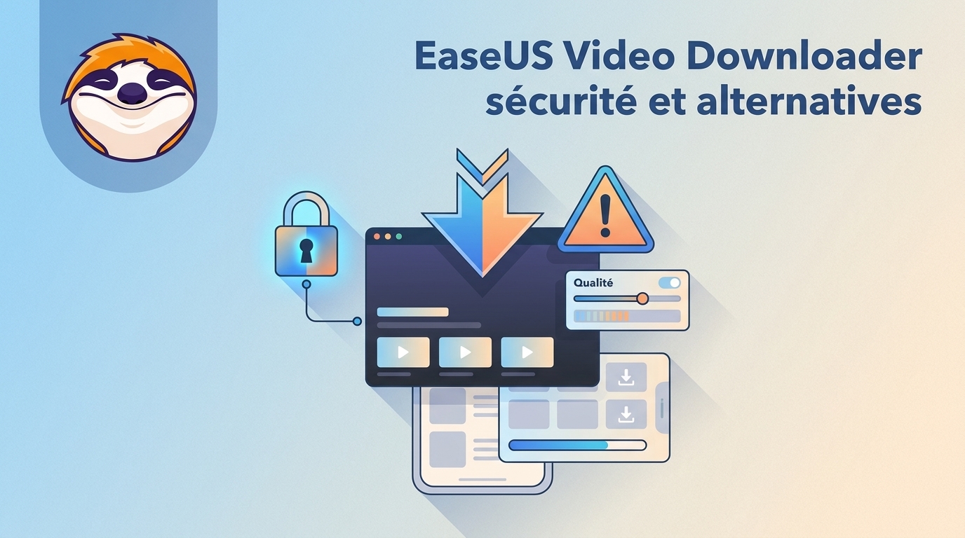 Avis EaseUS Video Downloader 2026 : sécurité, limites et alternatives