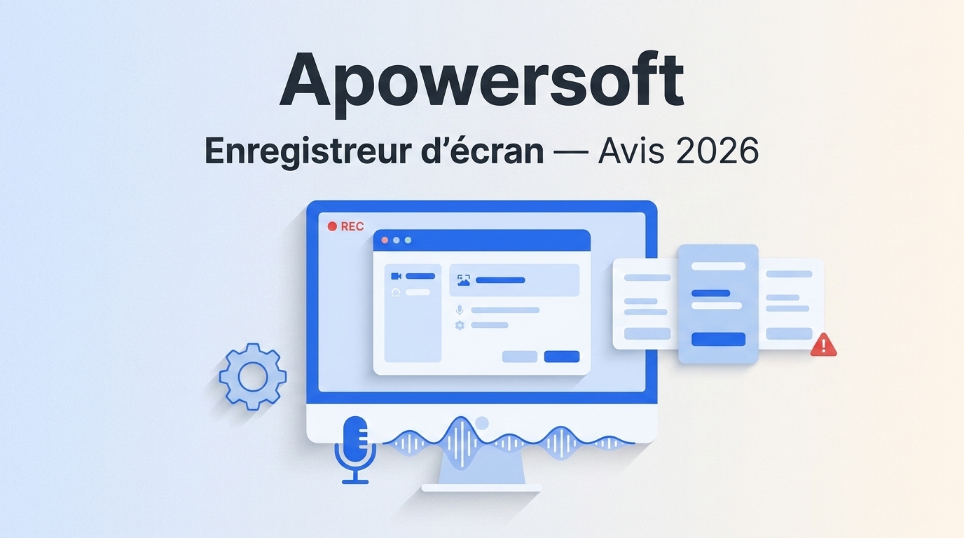 Apowersoft en 2026 : avis sur l'enregistreur, le prix et les limites