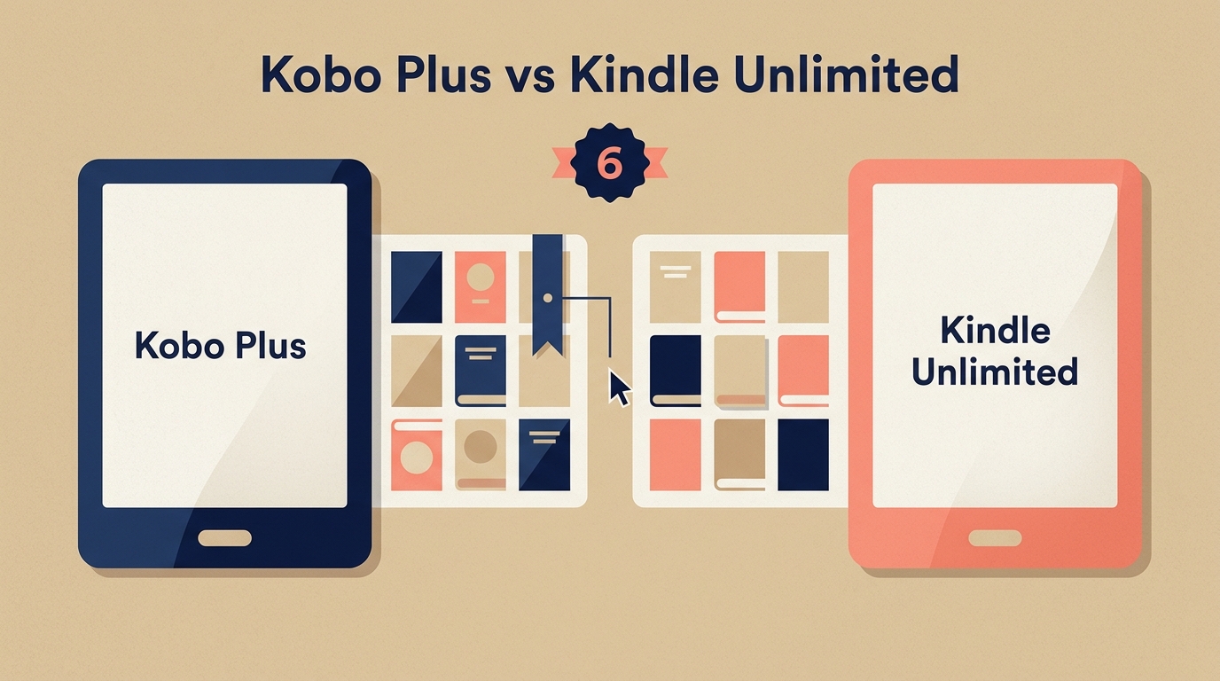 Kobo Plus ou Kindle Unlimited : 6 critères pour choisir en 2026
