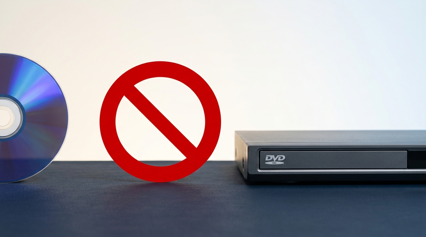 Même diamètre, autre technologie : un mécanisme DVD ne peut pas lire les données d’un Blu-ray.