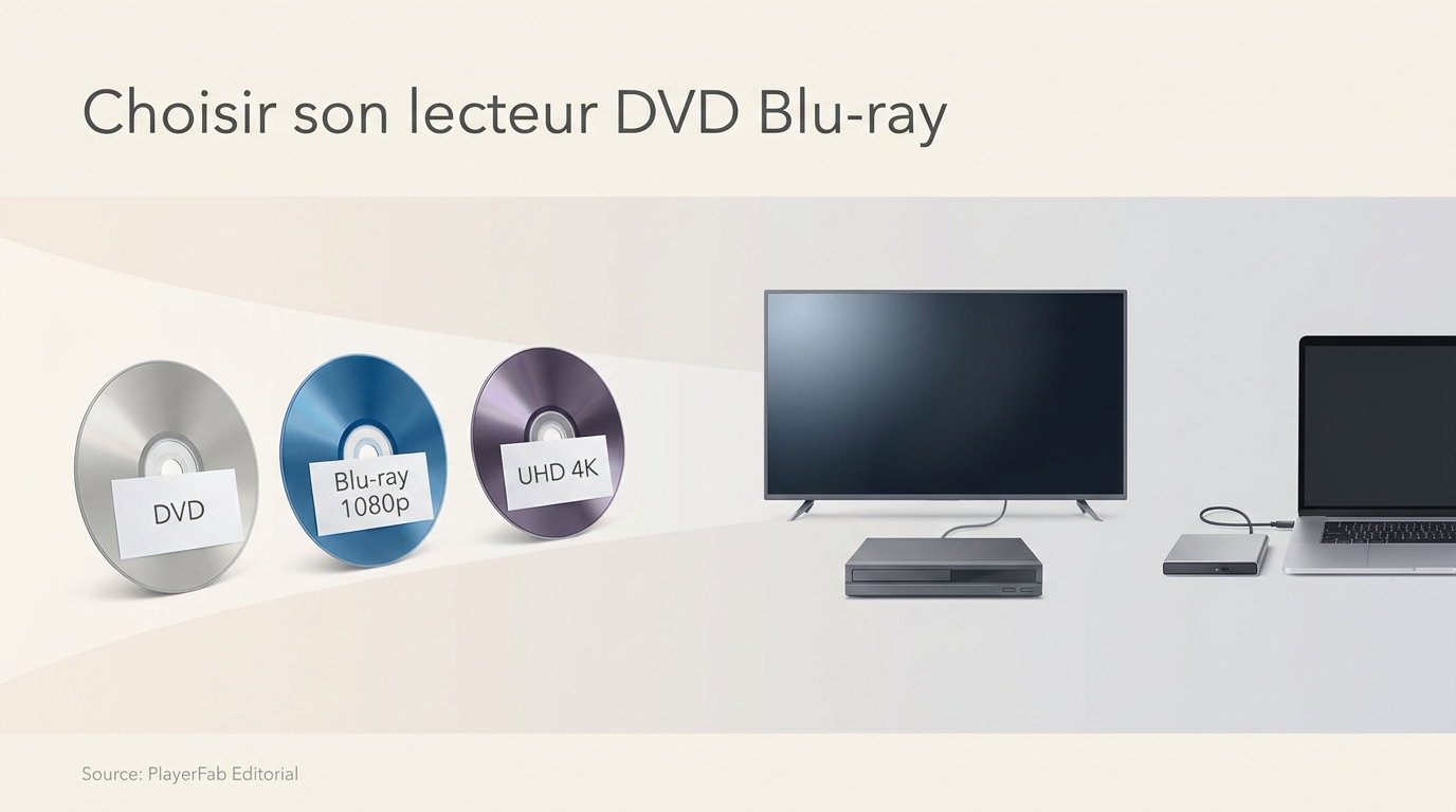 Lecteur DVD Blu-ray : compatibilité et choix en 2026