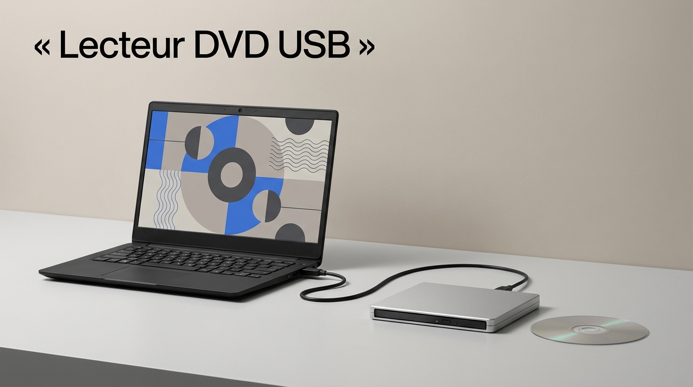 La lecture dépend d'une chaîne complète : disque compatible, alimentation USB, détection du système 