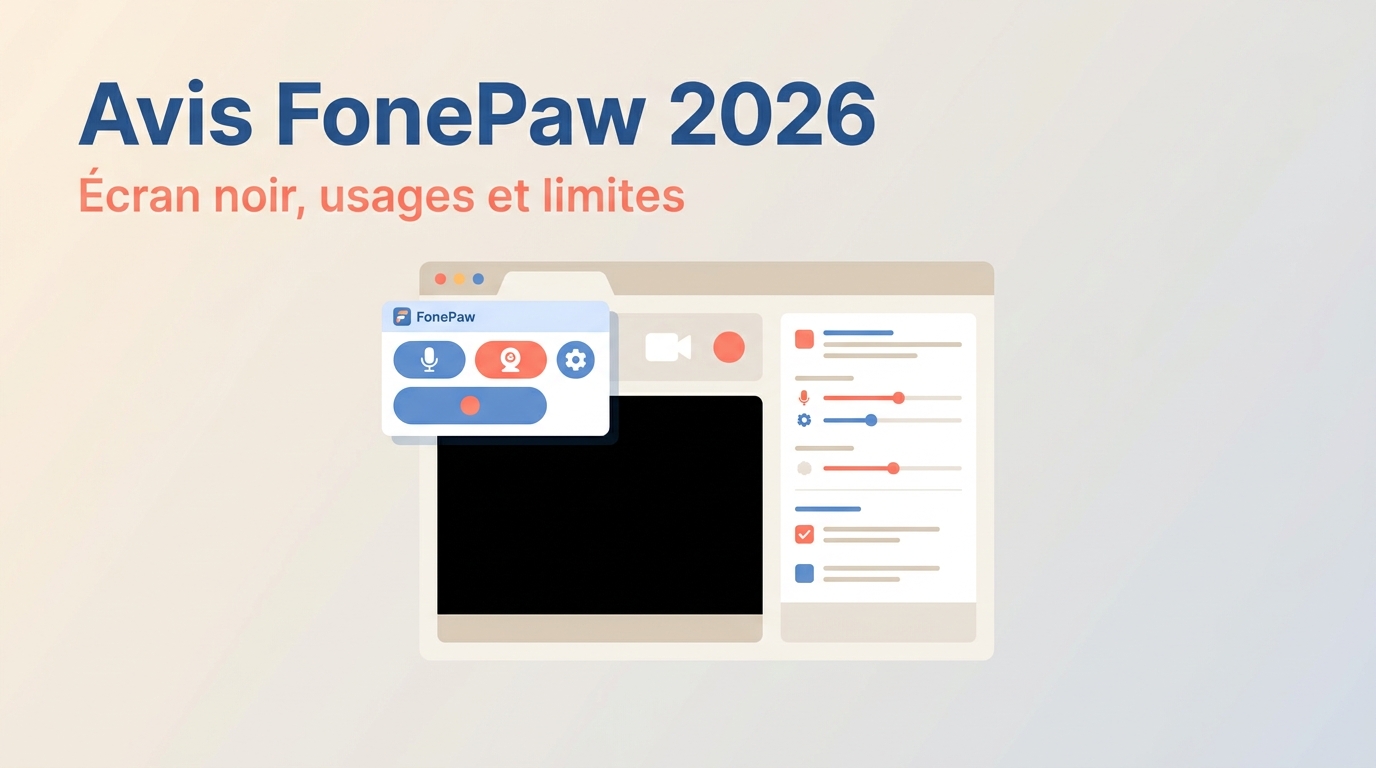 Avis FonePaw Screen Recorder 2026 : usages, prix et limites