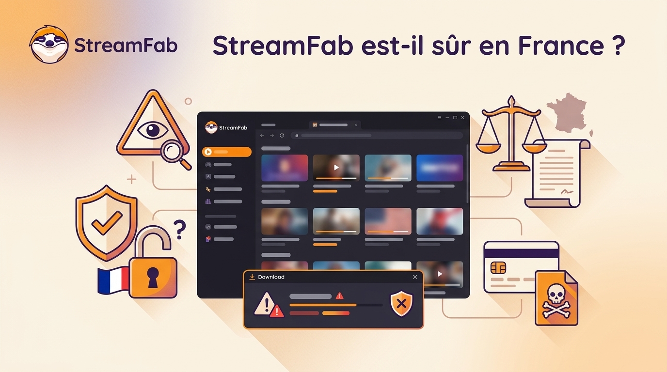 StreamFab est-il sûr en 2026 ? 4 risques à vérifier en France