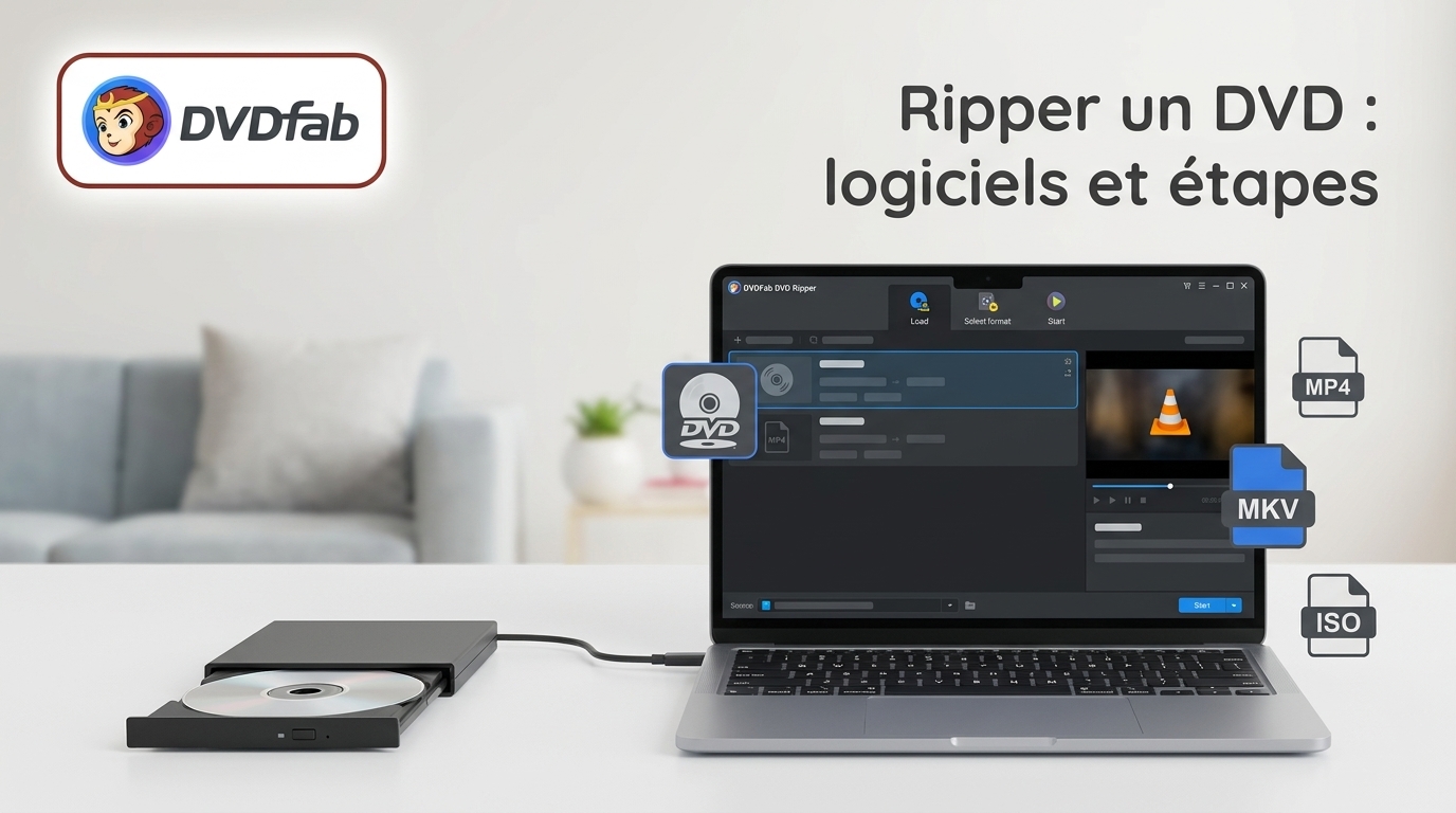 Ripper un DVD&nbsp;: 6 logiciels, formats et étapes clés