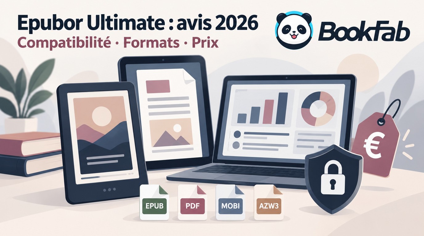 Epubor Ultimate : avis 2026 sur la compatibilité, les formats et le prix