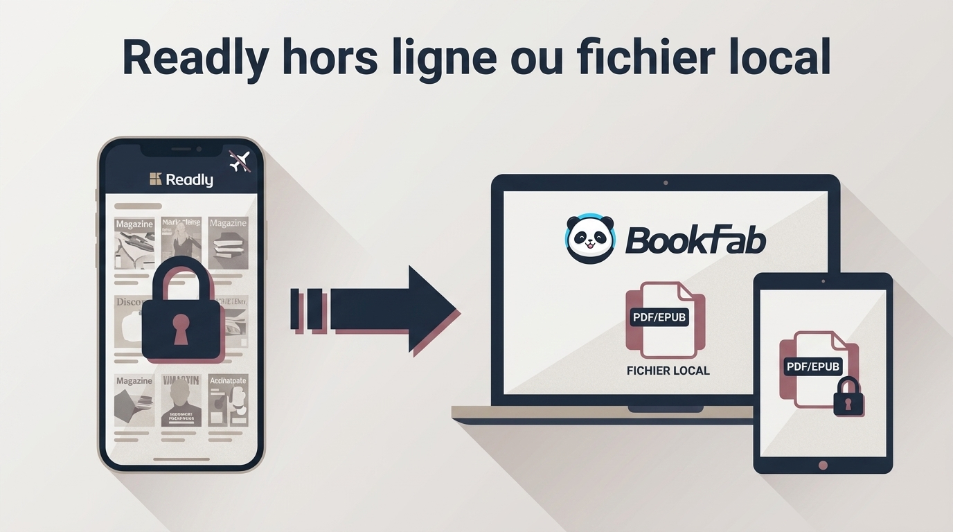 Télécharger un magazine Readly en PDF : hors ligne ou fichier local ?