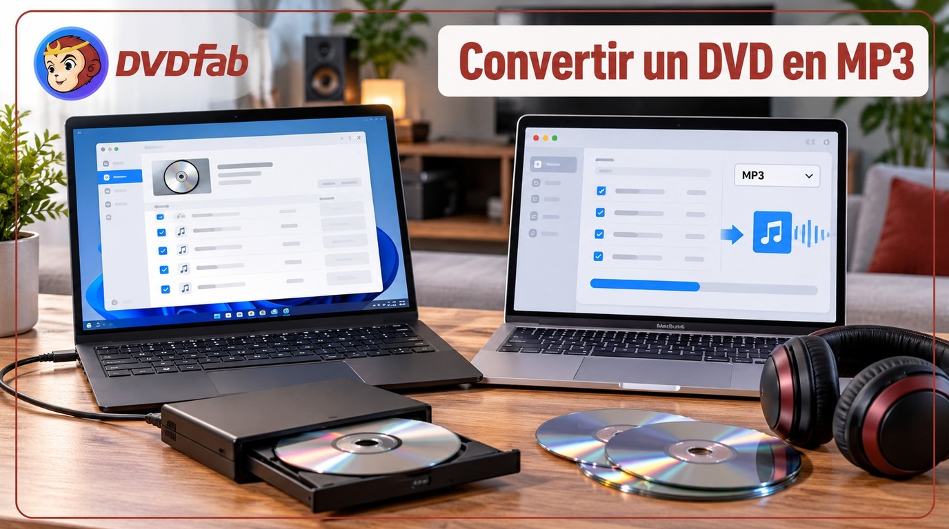 Convertir un DVD en MP3 : 5 méthodes sur PC et Mac