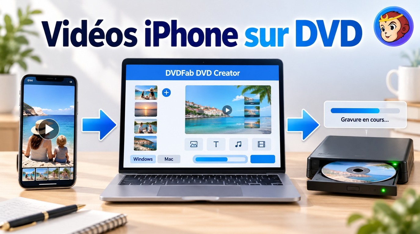 Comment transférer et graver des vidéos iPhone sur DVD avec Windows et Mac