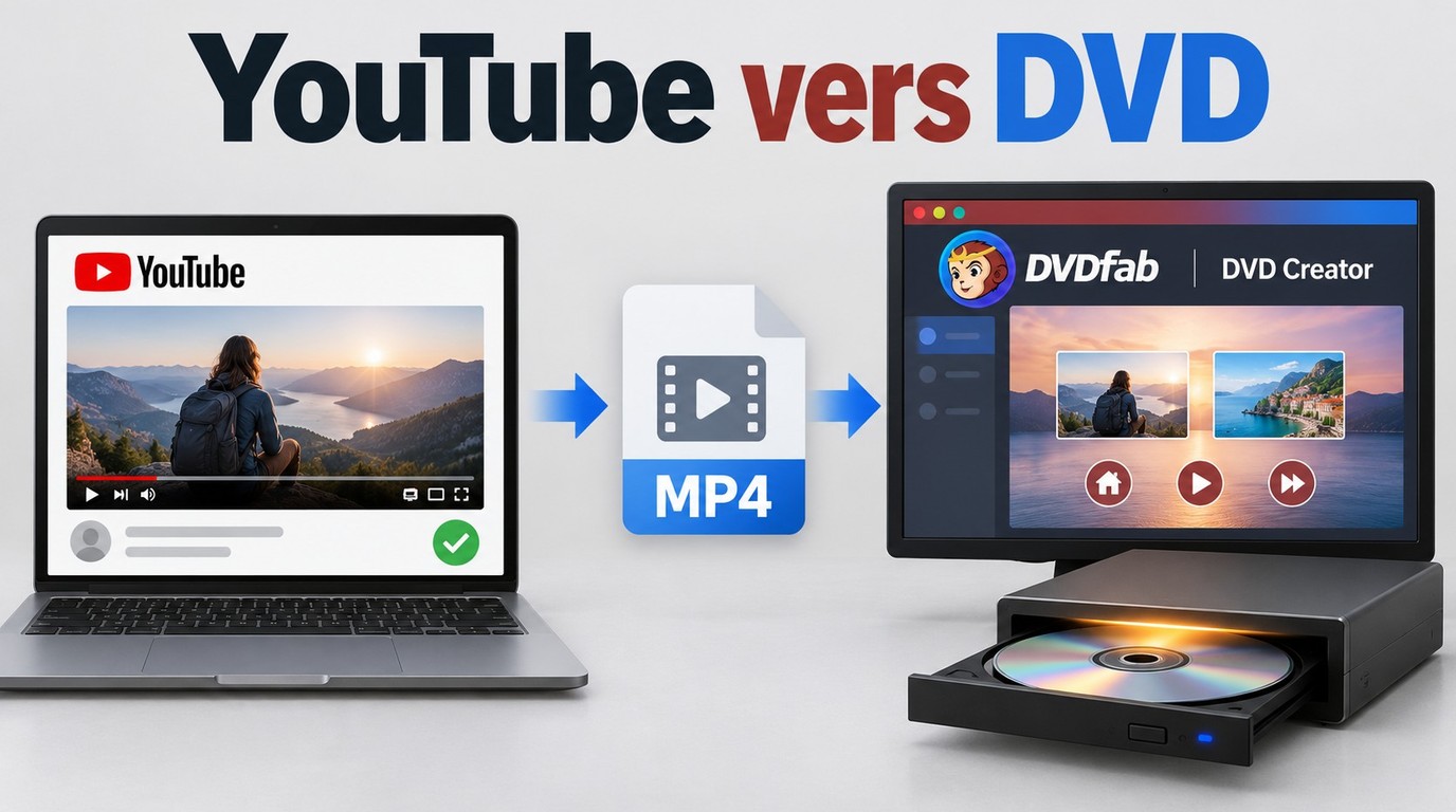 Convertisseur YouTube vers DVD : créer un disque lisible