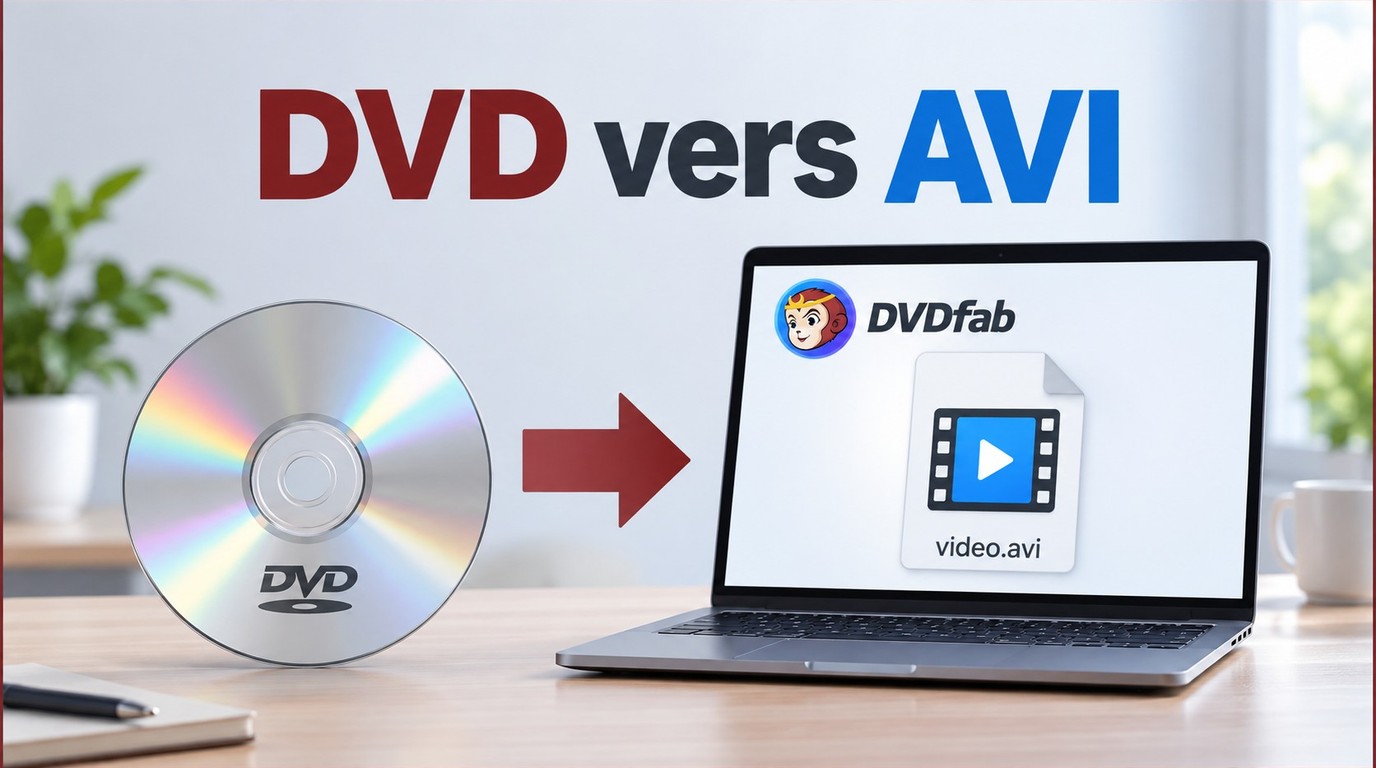 Comment convertir un DVD en AVI gratuitement en 2026