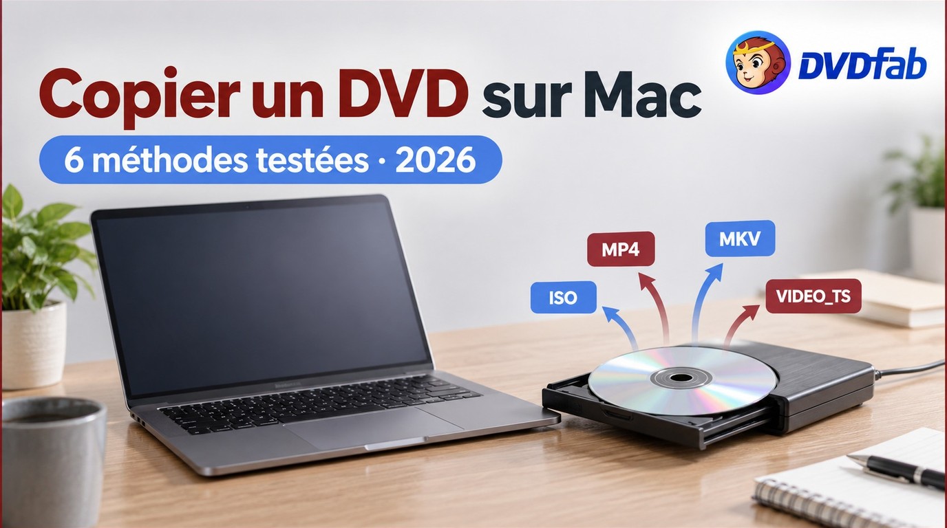 Copier un DVD sur Mac : 6 méthodes selon le résultat souhaité