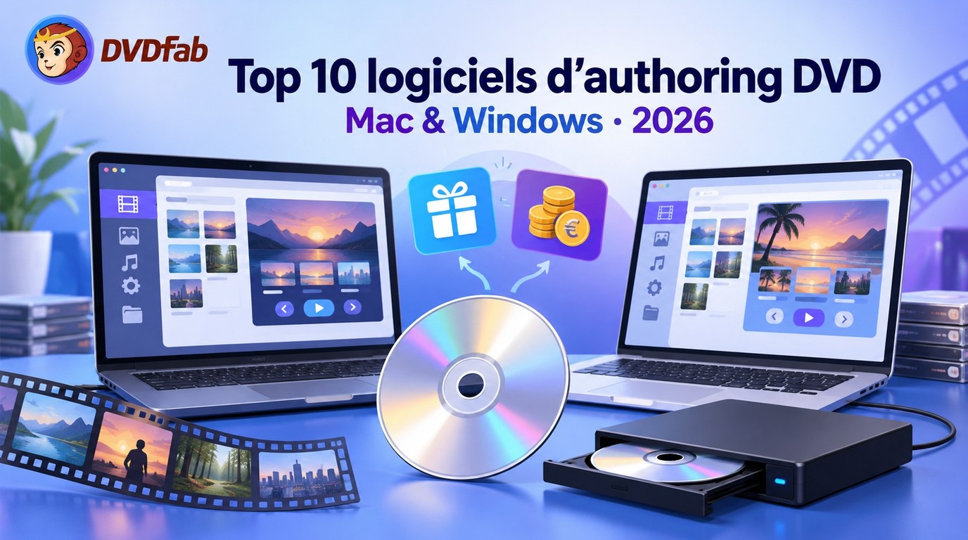 Logiciel d’authoring DVD : 10 outils gratuits ou payants en 2026