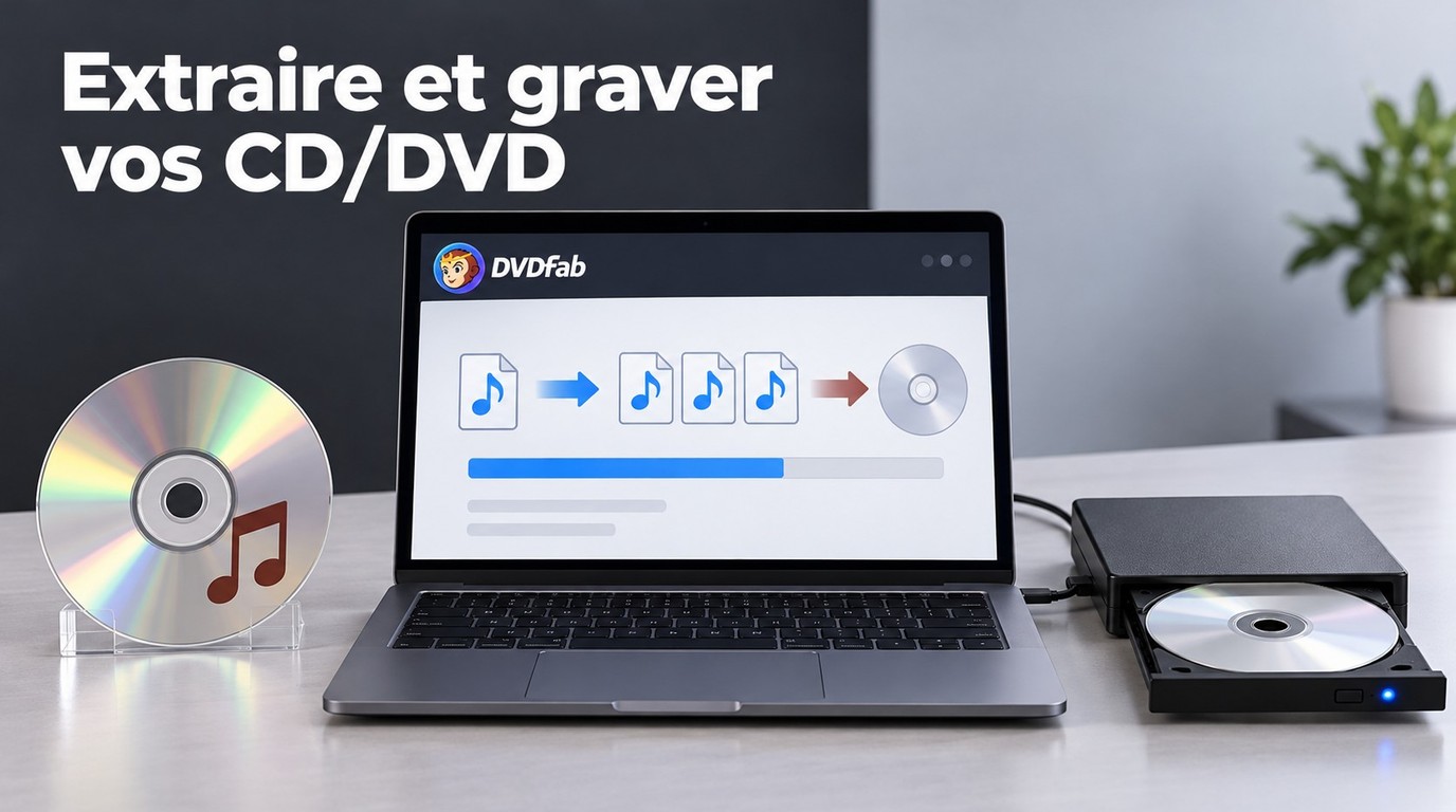 Graver de la musique sur DVD et copier un CD audio