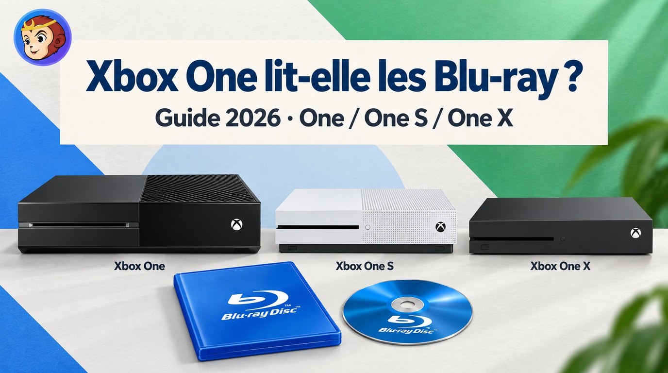 La Xbox One lit-elle les Blu-ray&nbsp;? Guide 2026 pour One S et One X