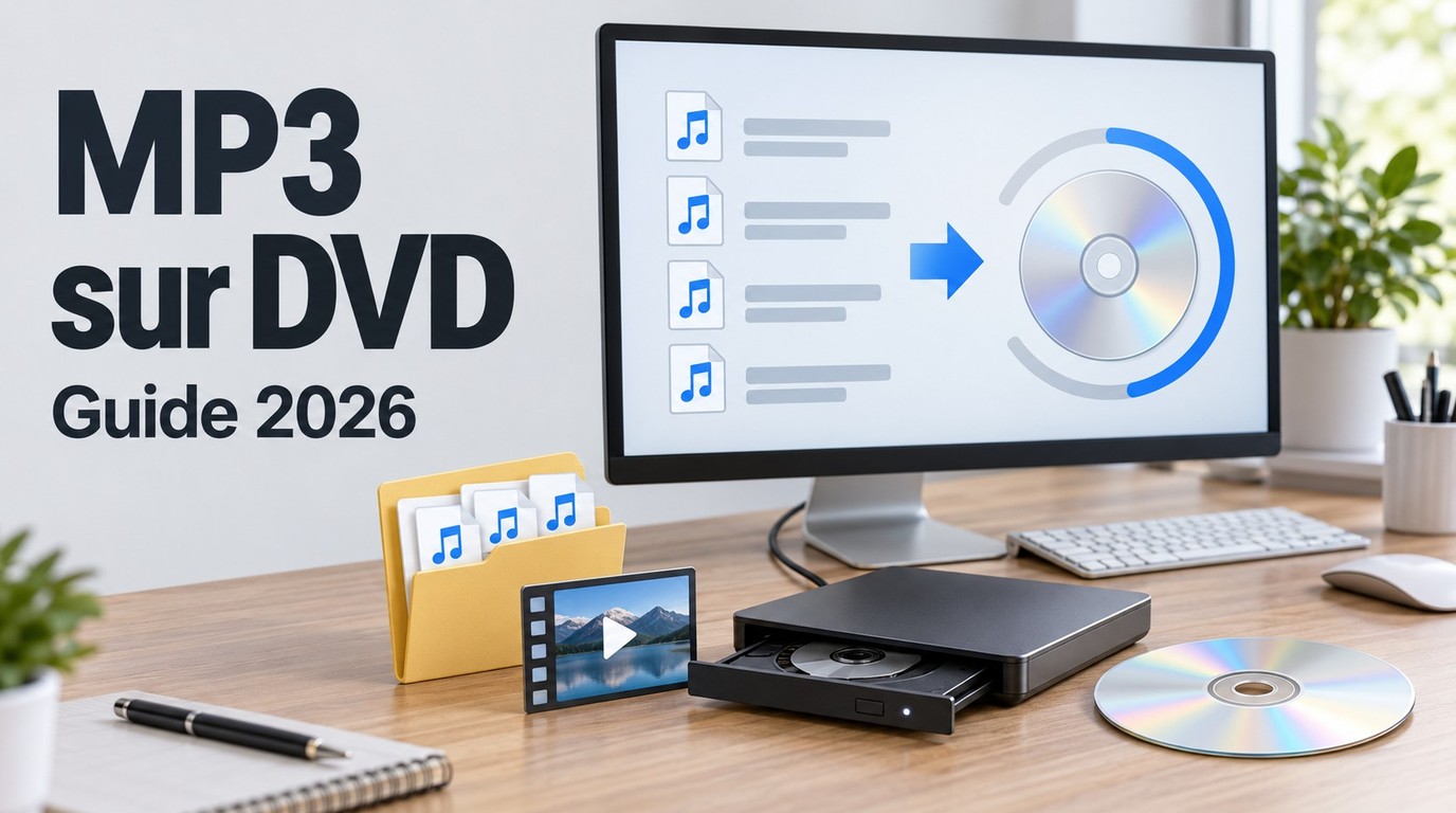 Comment graver des MP3 sur DVD : méthodes et formats