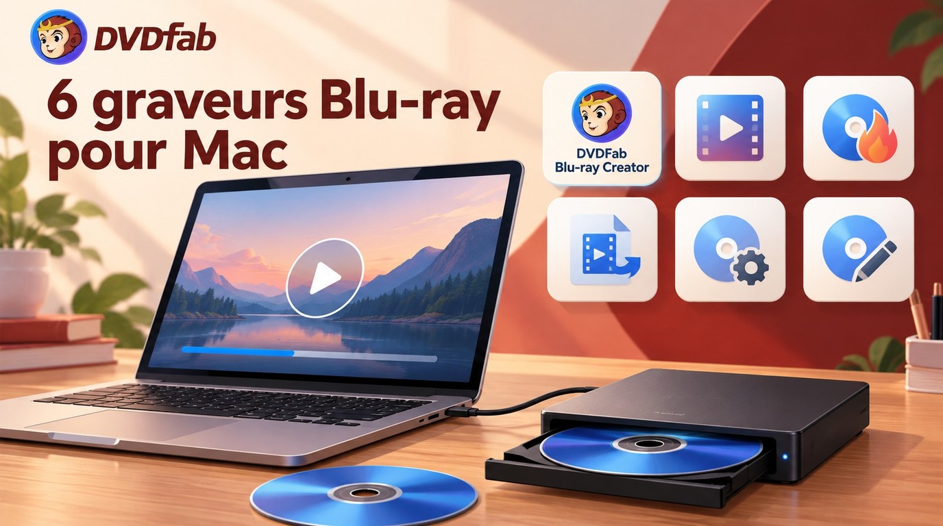 Graveur Blu-ray pour Mac&nbsp;: 6 logiciels et le matériel adapté